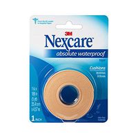 Nexcare Absolute Waterproof Wide Tape, Tears Easily, From the #1 Leader in U.S. Hospital Tapes