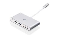 IOGEAR USB-C to SD/MicroSD USB-A Adapter, GUH3C84PD
