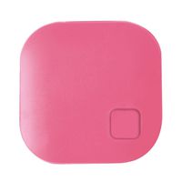 Cuitan Smart Tag Mini Bluetooth Anti-Lost Tracker with Alarm GPS Locator Selfie Finder for Child Kid Old People Pet Wallet Key, Compatible with 5.0 iOS and Above, Android 4.2 and Above - Red