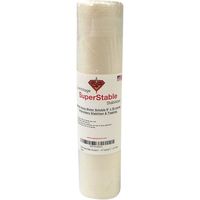 Wash-Away Water Soluble Stabilizer 9 inch x 25 Yard Roll. SuperStable Embroidery Stabilizer & Topping