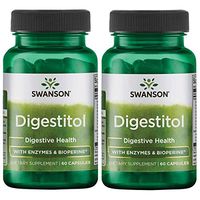 Swanson Digestitol 60 Capsules (2 Pack)