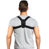 Posture Corrector,Posture Corrector Support Magnetic Back Shoulder Adjustable Brace Belt for Men Women Children(35-48in) (L)