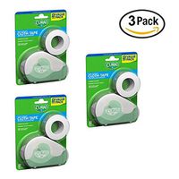 Curad Extra Strength Cloth Tape with Refillable Dispenser, Bonus Roll, 2 Count Each (Pack of 3)