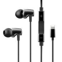 In Ear Headphones for iPhone 8, HiFi Stereo Noise Isolating Earphones for iPhone 7 Wired Earbuds with Mic and Volume Control Compatible with iPhone X/XS/XS Max/XR iPhone 8 Plus/7 Plus (Newest Version)
