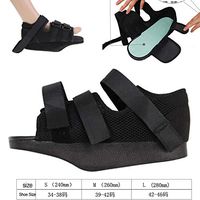 Post Op Shoe -Lightweight Walking Boot Adjustable Straps - Post Injury Surgical Foot Cast - Durable Square Toe Orthopedic Support Brace for Broken Bones -Men, Women Fits Right or Left Foot (40)