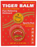 Tiger Balm Pain Relieving Ointment 0.14 OZ