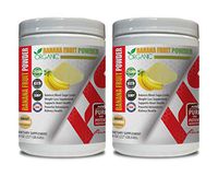 Cardiovascular Care - Banana Fruit Organic Powder - Banana Extract Organic - 2 Cans 16 OZ (130 Servings)