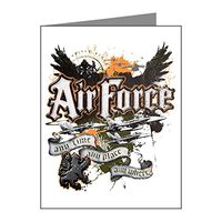 Note Cards (10 Pack) US Air Force Any Time Any Place Where