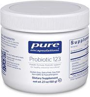 Pure Encapsulations - Probiotic 123 - Children's Probiotic Support for Healthy Intestinal Microflora - 2.1 Ounces