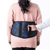 Fushida Safety Gait Belt with 4 Handles - Padded Medical Transfer Strap with Quick Release Buckle - Security Transfer & Walking Gait Belt for Elderly Physical Therapy(FYH369)