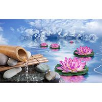 Meet&sunshine Embroidery Paintings Rhinestone Pasted, DIY Diamond Painting Cross Stitch (C)