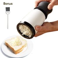 Butter Mill Grater - Shredded Butter Spreads/Melts More Easily - Smooth Spreadable Bread Veggies Corn Grater Cheese Slicer with cleaning brush