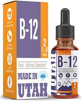 Vitamin B12 Liquid Sublingual Drops - Vegan, Non-GMO, Sugar Free - Best Way to Instantly Boost Energy Levels and Speed Up Metabolism - 2oz