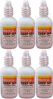 Major Pharmaceuticals Deep Sea Saline Generic for Ocean Nasal Moisturizing Spray, 1.5 fl oz Each, 6 Count