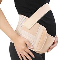 Aofit Aft - T003 Belly Band Pregnancy Belt Support Brace Maternity Brace Belt (M, Beige)