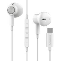 Glazata Pure Sound Earbuds Headphones with HD Microphone and Remote Comfort in-Ear Wired Earphones