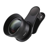 Sirui 60-Sa Portrait Lens 60mm with Clip, Constructed with German Schott Glass and Aluminum Housing, for Most Smartphones