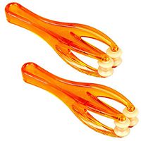 Gracefulvara 1pcs Hand Finger Massager Dual Roller Joint Relaxing Massage Tool