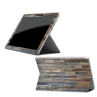 MightySkins Skin Compatible with Microsoft Surface Go - Gray Wood | Protective, Durable, and Unique Vinyl Decal wrap Cover | Easy to Apply, Remove, and Change Styles | Made in The USA