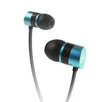 Wired Earbuds, RAVEtone Earphones with Microphone Built-in MIC in-Ear Stereo Headphones for iPhone Samsung Android Mp3 Players Tablet Laptop 3.5mm Audio (Blue)