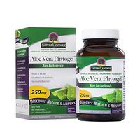 Nature's Answer's Aloe Vera Phytogel | Antiseptic Healing Properties | Vegan, Non-GMO & Kosher Certified | Capsules 90Ct