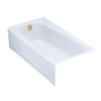 KOHLER K-505-0 Mendota 5-Foot Bath, White
