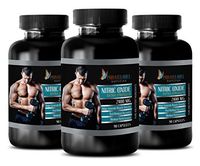 Enhancement All Male Natural - Nitric Oxide 2400 mg - Nitric Oxide Muscle Booster - 3 Bottles (270 Capsules)