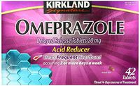 Kirkland Signature Omeprazole 20mg 126 tabs Pack (5cygwq) Kirkland-956k
