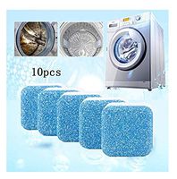 Yiiena 10Pcs Washing Machine Deep Cleaning Descaler Washing Machine Tank Cleaning Sheet Washing Machine Cleaners