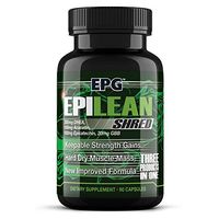 Epilean Shred- Thermogenic for Men, Fat Loss, Weight Loss, Appetite Reduction, Curb Appetite, Improve Cardio, 1 Month Supply