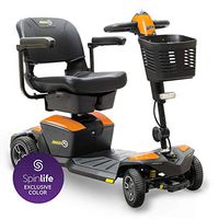Pride Jazzy Zero Turn Mobility Scooter (Valencia Orange)
