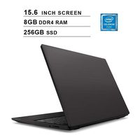 2020 Newest NexiGo Upgraded Ideapad S145 15.6 Inch Premium Laptop| Intel Dual-Core Celeron 4205U 1.8GHz| 8GB DDR4 RAM| 256GB SSD| Intel UHD 610| WiFi| Bluetooth| HDMI| Windows 10 Home| Black