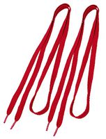 uxcell Pair Durable Red Flat Laces Shoestring Bootlace Ultra Length
