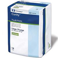 Curity Youth Pants Youth Pull-On Diapers Size Large/X-Large Pk/14