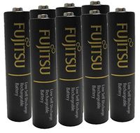 Fujitsu AAA Ready-to-use HR4UTHC 950mAh (Min. 900mAh) Rechargeable Battery NiMH 1.2V Made in Japan 8 Pcs
