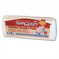 Tranquility TopLiner Super Booster Pads Pack/25 by Principle Business Enterprises
