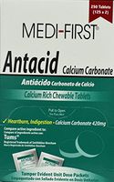 Medi-First Antacid 420mg Tablets - 1/Box of 250 (125x2)