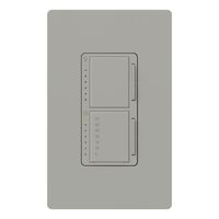 Lutron MA-L3T251-GR Maestro 300 Watt Single Pole Dimmer And Timer Switch, Gray