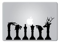 Game of Thrones Chess Pieces Macbook Decal Vinyl Sticker Apple Mac Air Pro Retina Laptop sticker