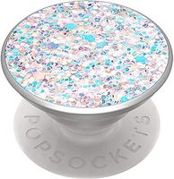 PopSockets: PopGrip with Swappable Top for Phones & Tablets - Sparkle Snow White