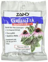 Zand HerbaLozenge, Green Tea Sweet Mint, 15 Count (Pack of 3)