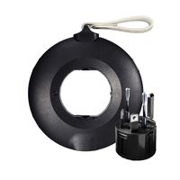 MOGICS Donut-Travel Power Strip- Black