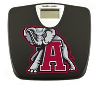New Black Digital Bathroom Weight Scale Featuring Alabama Crimson Tide NCAA Team Logo