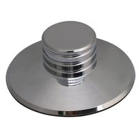 BQLZR 350g Record Player Disc Stabilizer Vinyl Turntable for Vibration Balanced Metal Disc Stabilizer Record Weight Clamp