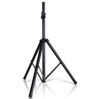 Pyle Universal Speaker Stand Mount Holder - Heavy Duty Tripod w/ Adjustable Height from 40" to 71" and 35mm Compatible Insert - Easy Mobility Safety PIN and Knob Tension Locking for Stability PSTND2