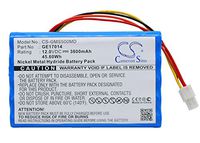 KML battery for GE 10HR4/3AU 17014 AMED2002 B11221 Fits GE Datex-Ohmeda S5 Datex-Ohmeda S5CAM 3800mAh 12.00V Ni-MH