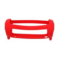 Ackful Portable Carry Sleeve Silicone Case Cover Carabiner for JB-L FLIP 5 Bluetooth Speaker (Red)