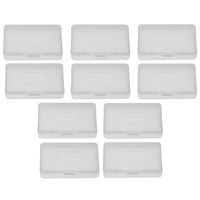 Zerone 10pcs Transparent Anti Dust Cover Cartridge Game Case Box for Nintendo Game Boy Advance GBA