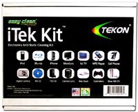 iTek Electronics Anti-Static Cleaner and Protector Kit - Contains all the proper components that will allow you to clean, protect and maintain your electronic equipment and peripherals.