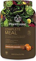 PlantFusion Complete Meal All Plant Based Pea Protein Powder |Meal Replacement Shake |Dietary Supplement | Nutritional Drink | Vegan, Gluten Free, Non-Dairy, No Sugar, Non-GMO, Chocolate Caramel, 2 LB